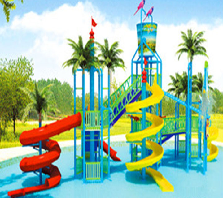 water slide manufacturer amusement water park plastic slide for sale