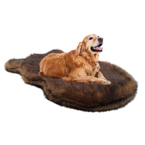 yangyangpet anti anxiety dogs cats washable faux fur orthopedic pet bed