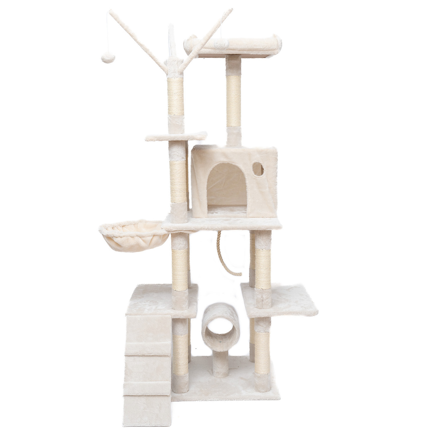 Customized Design Wooden Pet Condo Supplier Furniture Factory Toys Cat Wall Furniture Luxury Cat Scratcher Tree