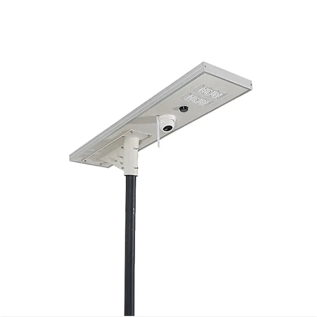 solar street light outdoor integrated all in one solar street lights with cctv camera