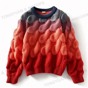 2023 OEM Factory Latest Design High Quality Womens Plus Size Clothing Knitted Sweater For Women