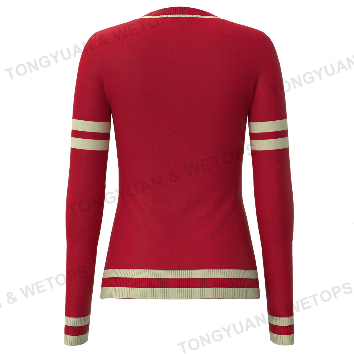 Oversized Sweater Embroidered Delta Sigma V Neck Stripe Red Pullover 1913 Knitted Sorority College Groups Wear Varsity sweater