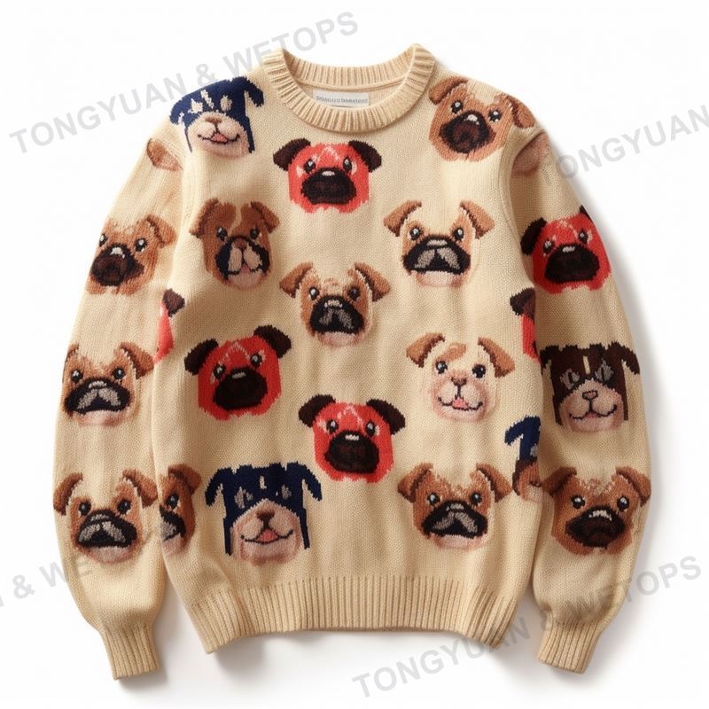 Womens Plus Size Cardigans Sweater Women Pet Dog Cashmere Mohair Knit Pullover For Ladies Wool Plus Size Sweaters