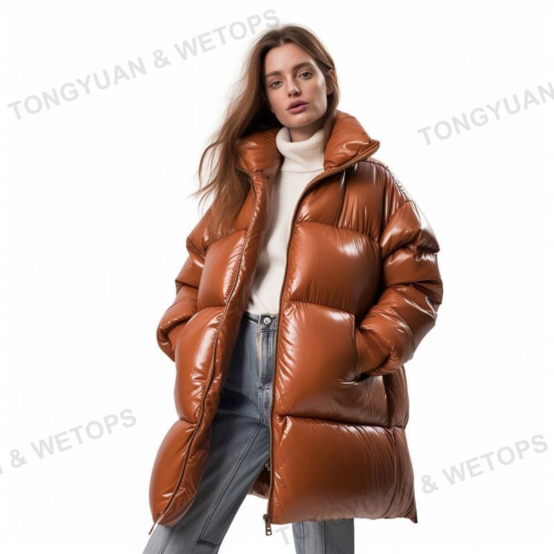 Plus Size Casacas De Cuero Mujer Invierno Abrigos Alpaca Ladies Trench Winter Clothes Down Coat Quilted Puffer Jacket Women