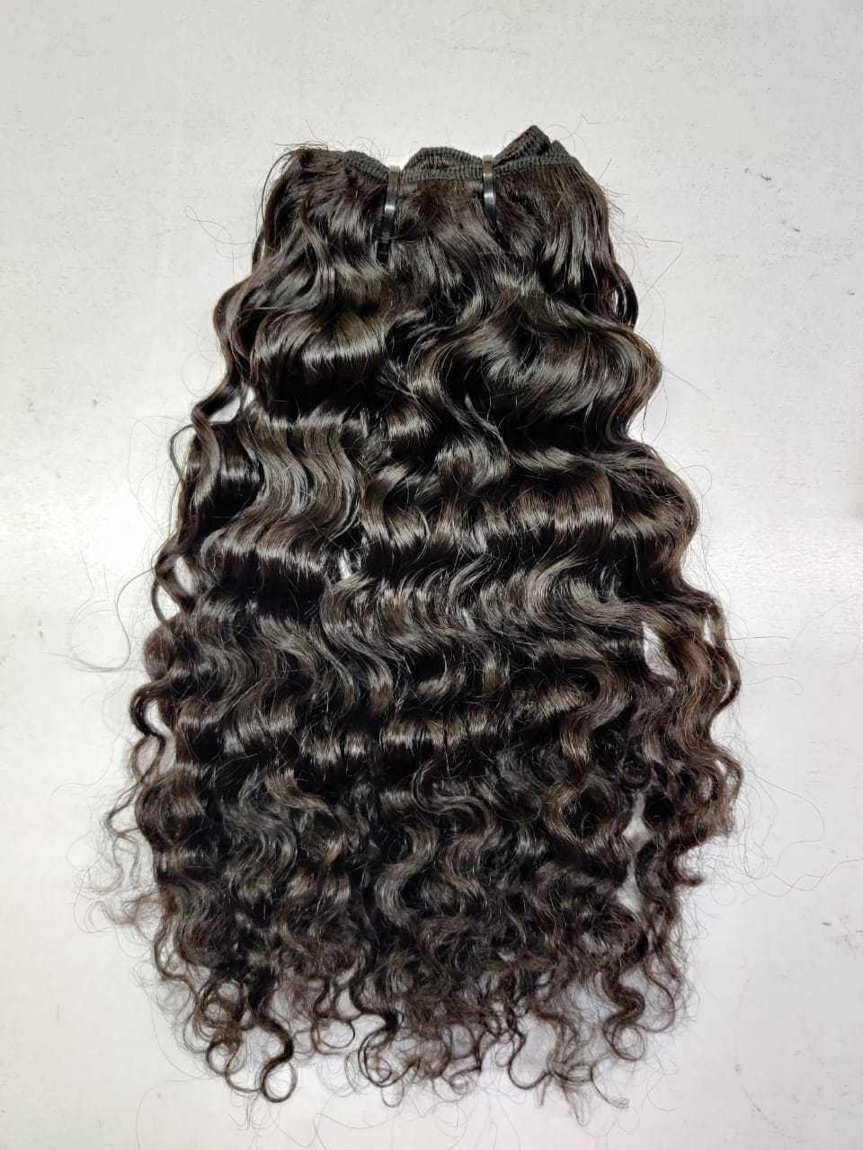 Raw Cambodian curly Virgin Hair 100% Virgin Cambodian Hair Extension For Long Ending