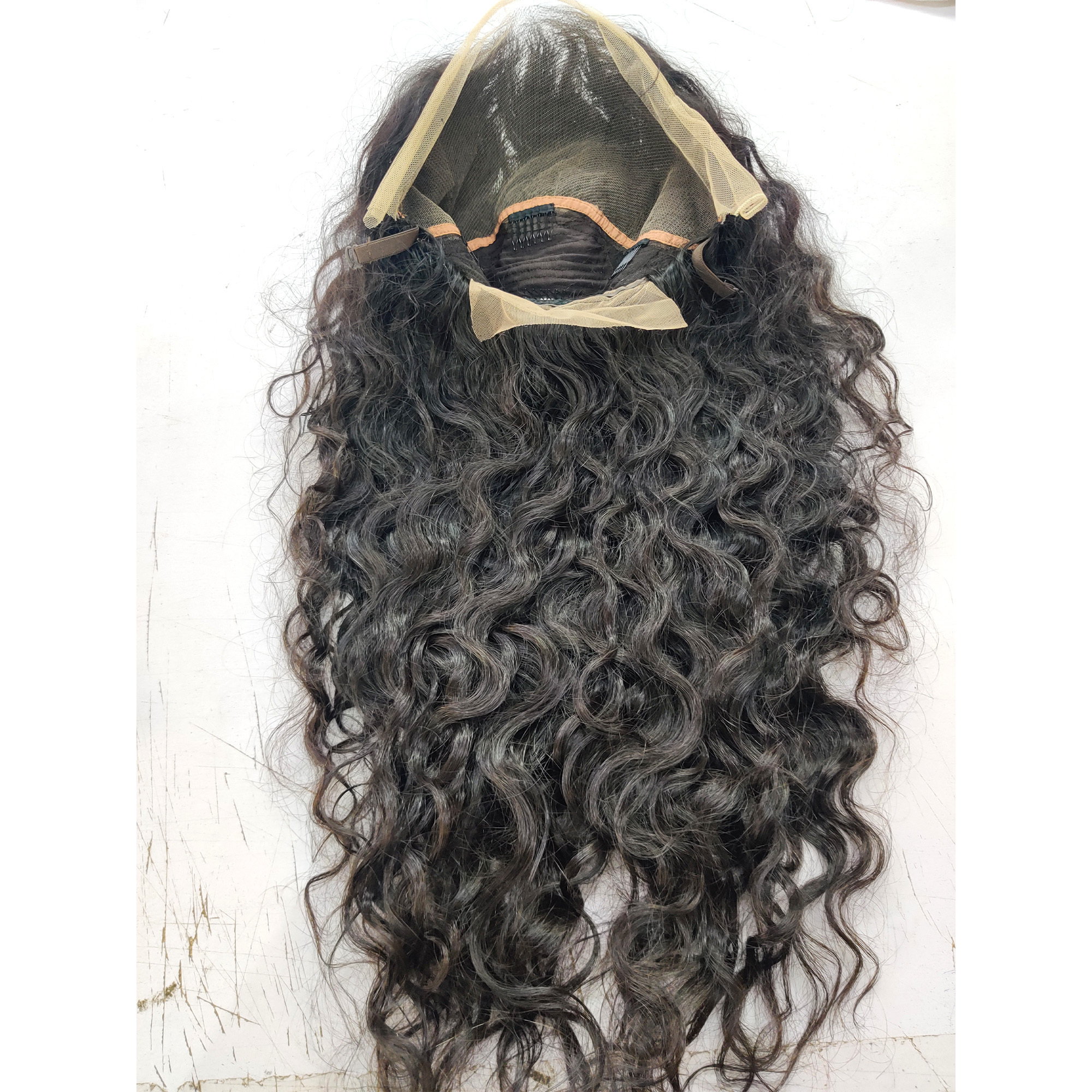 RAW INDIAN HAIR HD FULL LACE WIGS BEST SINGLE DONOR CURLY HAIR WIG LONG LASTING HIGH GRADE HAIR WIGS