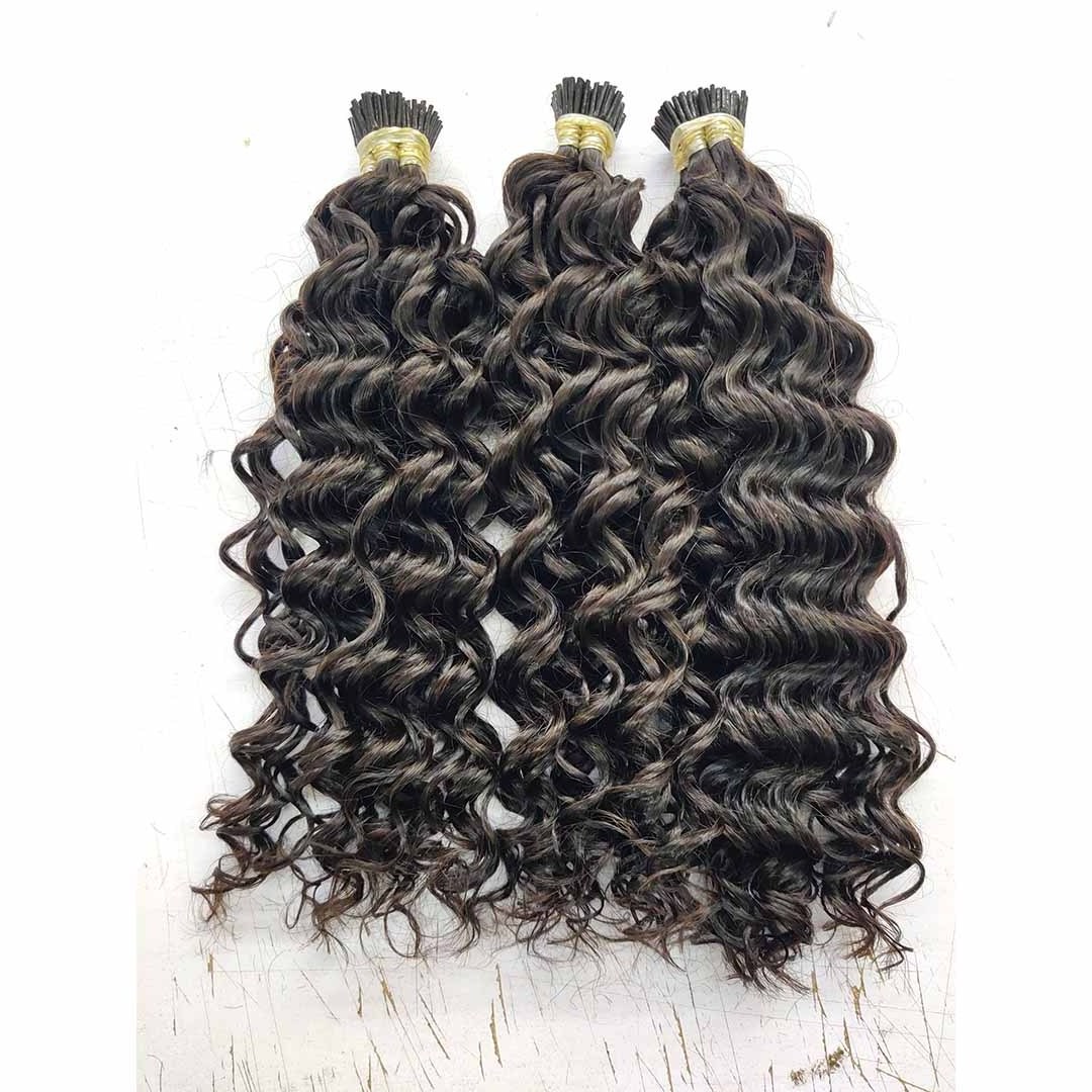 raw Indian hair  iTips 100% Raw Single Donor Keratin Hair Permanent Extensions Best Micro Rings and Micro Links Extensions