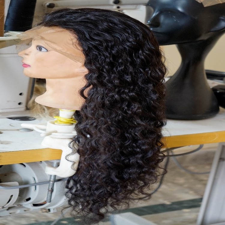 RAW INDIAN HAIR HD FULL LACE WIGS BEST SINGLE DONOR CURLY HAIR WIG LONG LASTING HIGH GRADE HAIR WIGS