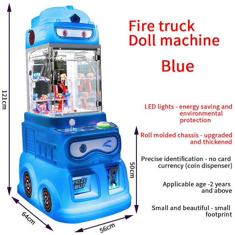 Factory Wholesale Kids mini doll Claw game Machine Coin Operated small Toy Grabber Crane Claw Machines with