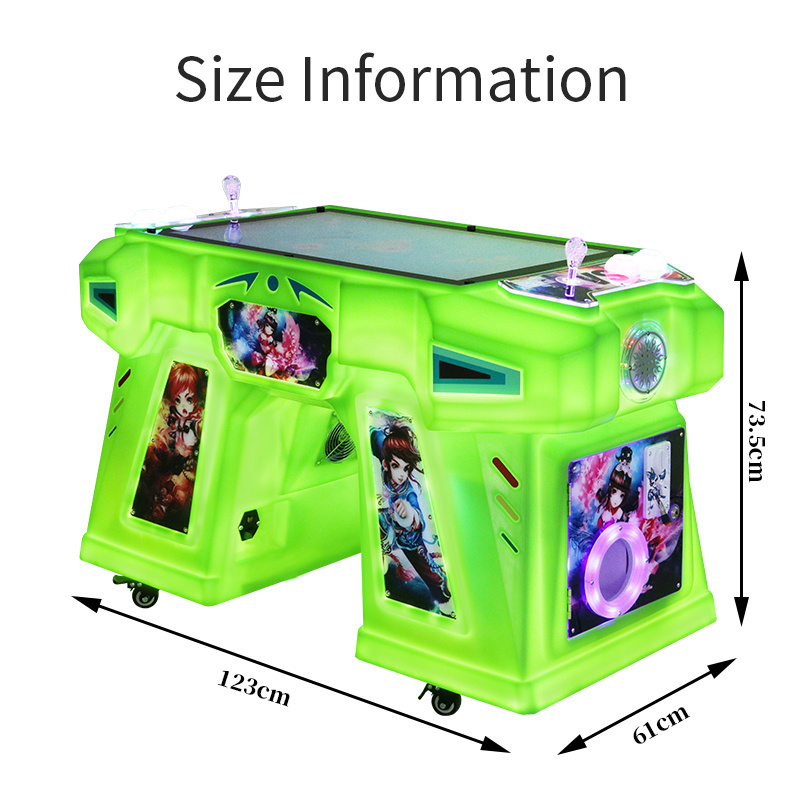 Hot selling coin operated multiplayer arcade game console suitable for children's indoor coin operated arcade skill game console