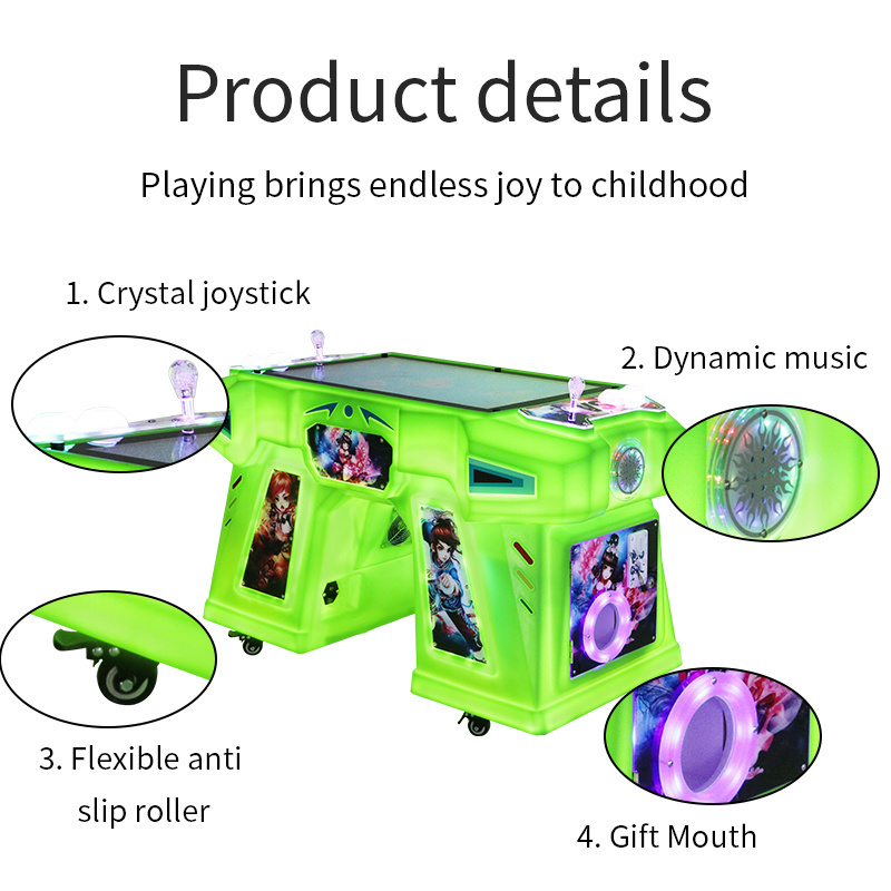 Hot selling coin operated multiplayer arcade game console suitable for children's indoor coin operated arcade skill game console