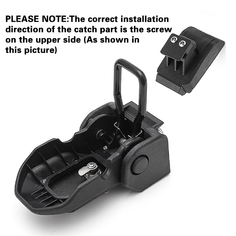 New Product Waterproof Hood Lock Latches Handle Catch Latches For Jeep Wrangler JL Gladiator JT 2018-2023