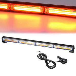 12V 24V COB LED Car Warning Strobe Flash Lamp Auto Traffic Emergency Light Bar Flashing Beacon Light Bar