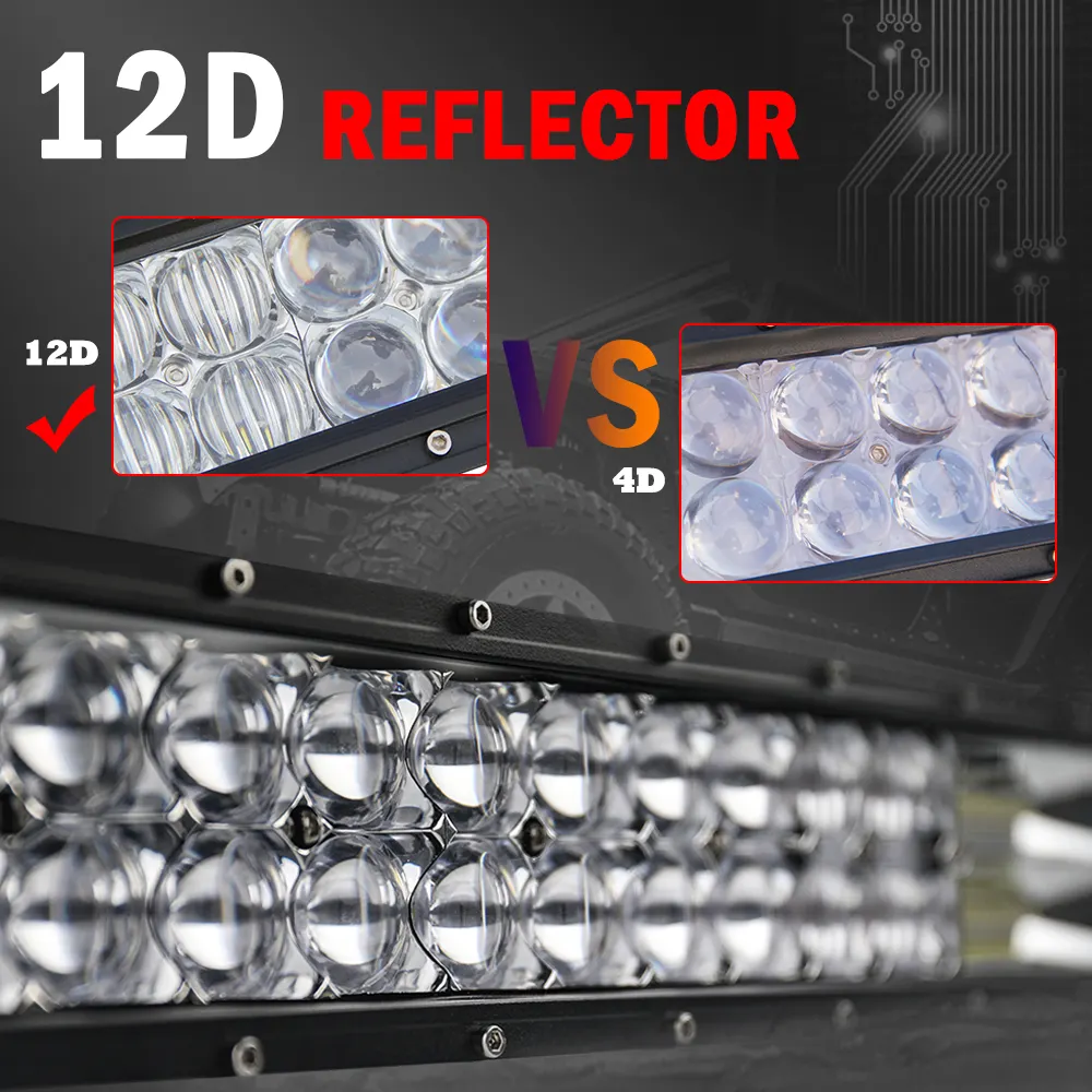 Universal 2 Row Barra Led 22