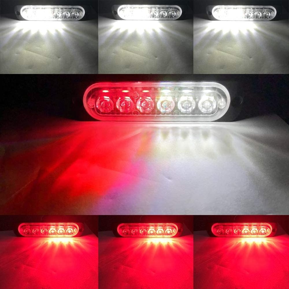 Red Blue White Amber Warning Led Light Bar Truck High Intensity Flashing Grille Strobe Light Kit Car Led Warning Strobe Lights