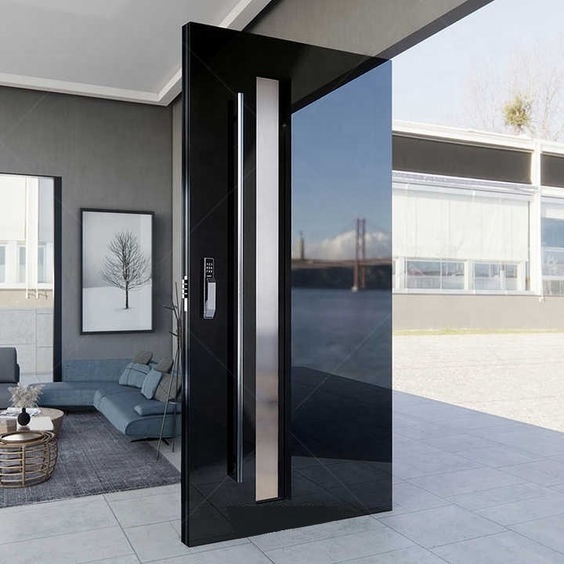 Residential Exterior Modern Stainless Steel Security Front Door