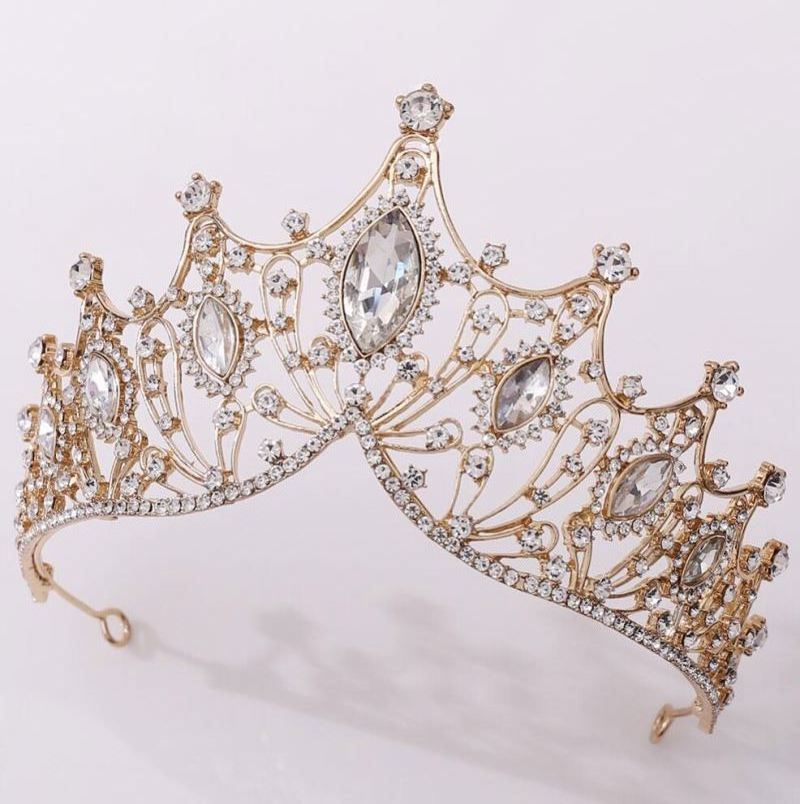 Princess Tiaras Crown Headband Wedding Hair jewelry Tiaras and Crowns for Women Headdress Luxury Hairband Accessories