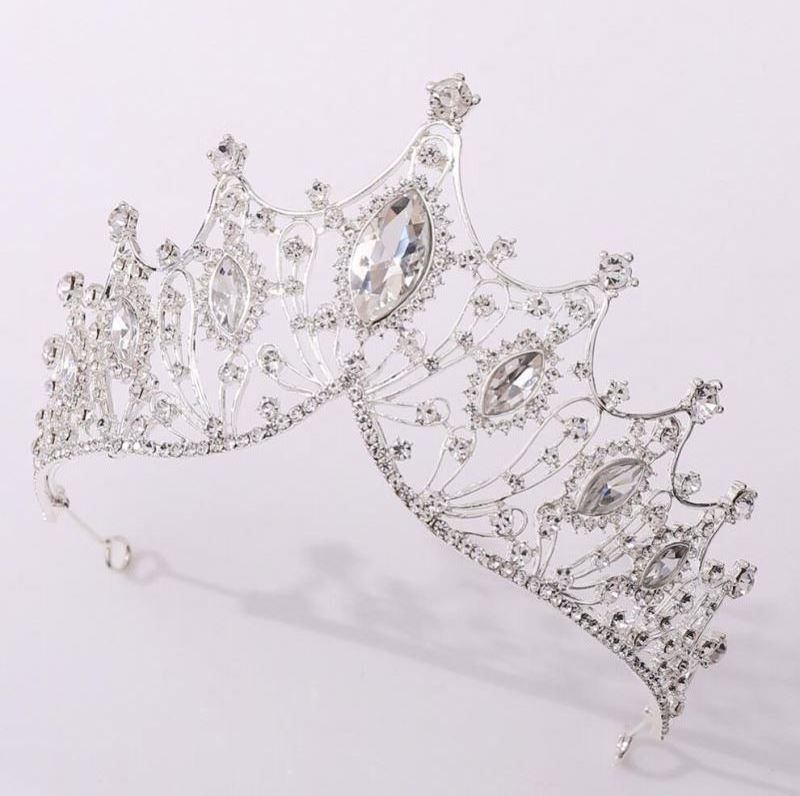 Princess Tiaras Crown Headband Wedding Hair jewelry Tiaras and Crowns for Women Headdress Luxury Hairband Accessories