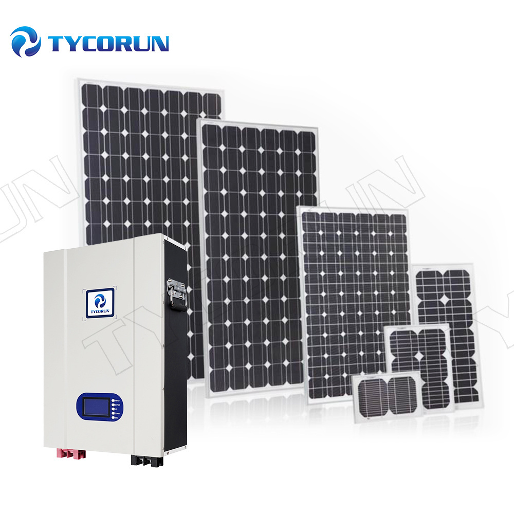 Tycorun Home Off Grid Solar Panel System Inverter Power System 5kw 10kw 20kw solar energy system for home