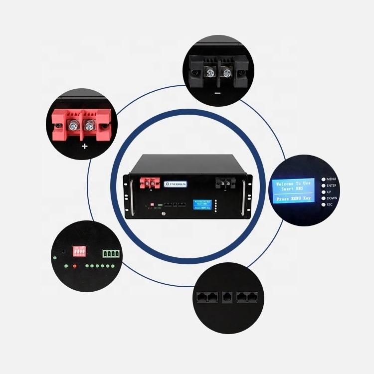 Tycorun 5kwh 10kwh Lithium Ion Solar Battery 48v 50ah 100ah 200ah 400ah 500ah Home Energy Storage Lifepo4 Battery Pack
