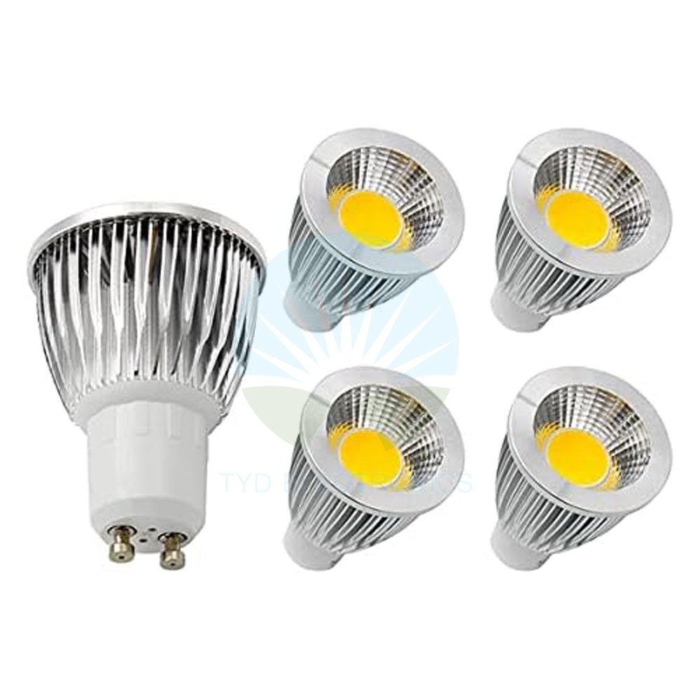 Led Bulb Dimmable, 12w 1080 Lumen High Brightness Cob Flood Spotlight, Equivalent 100w Halogen Lamp, Suitable for Track Lighting