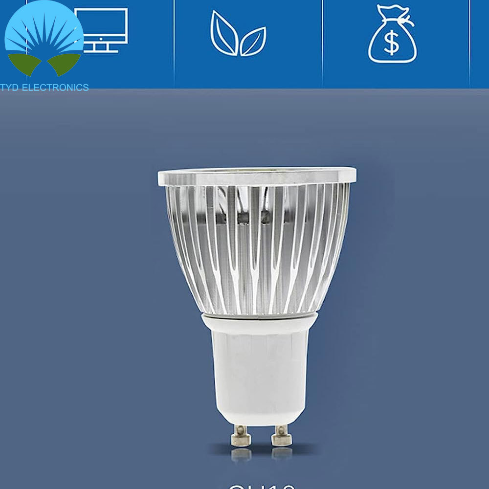 Led Bulb Dimmable, 12w 1080 Lumen High Brightness Cob Flood Spotlight, Equivalent 100w Halogen Lamp, Suitable for Track Lighting