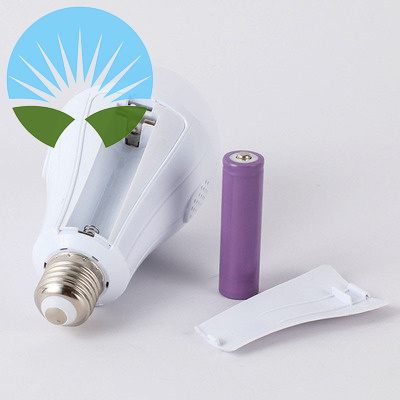 Hot selling long life rechargeable Large Capacity Double Batteries LED Bulb E27 B22 3W 5W 10W 15W led light emergency bulb