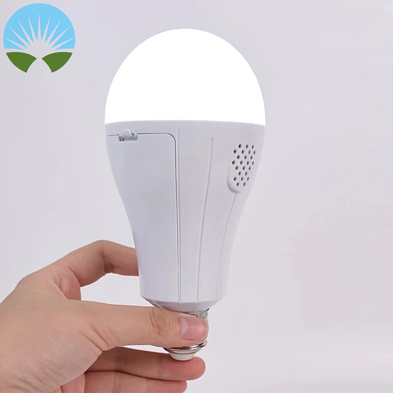 Hot selling long life rechargeable Large Capacity Double Batteries LED Bulb E27 B22 3W 5W 10W 15W led light emergency bulb