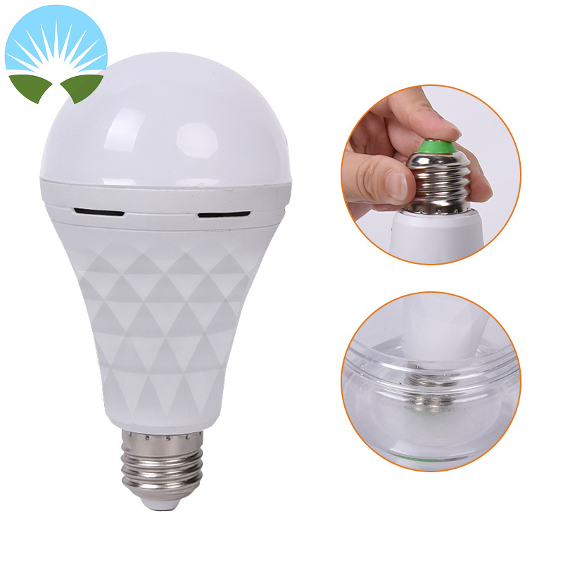 New Design Led Powered Light Bulb 85 to 265V Emergency Rechargeable Operated Ceiling Hanging Lights Cheap Bulbs Battery