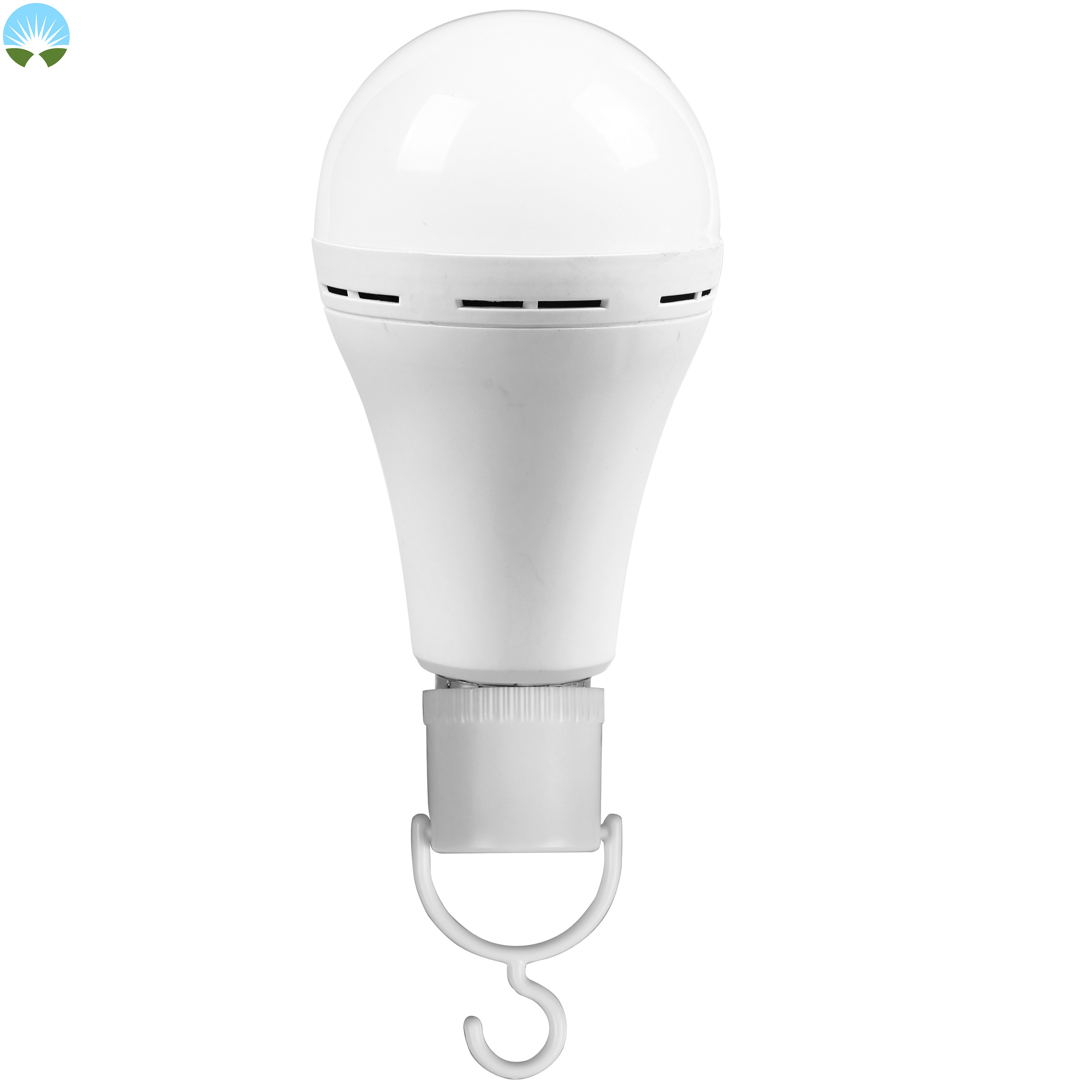 Rechargeable Emergency LED Bulb Downlight 6500K 7W 9W 12W Battery Operated Light Bulb E27 B22 for Home School Hospital