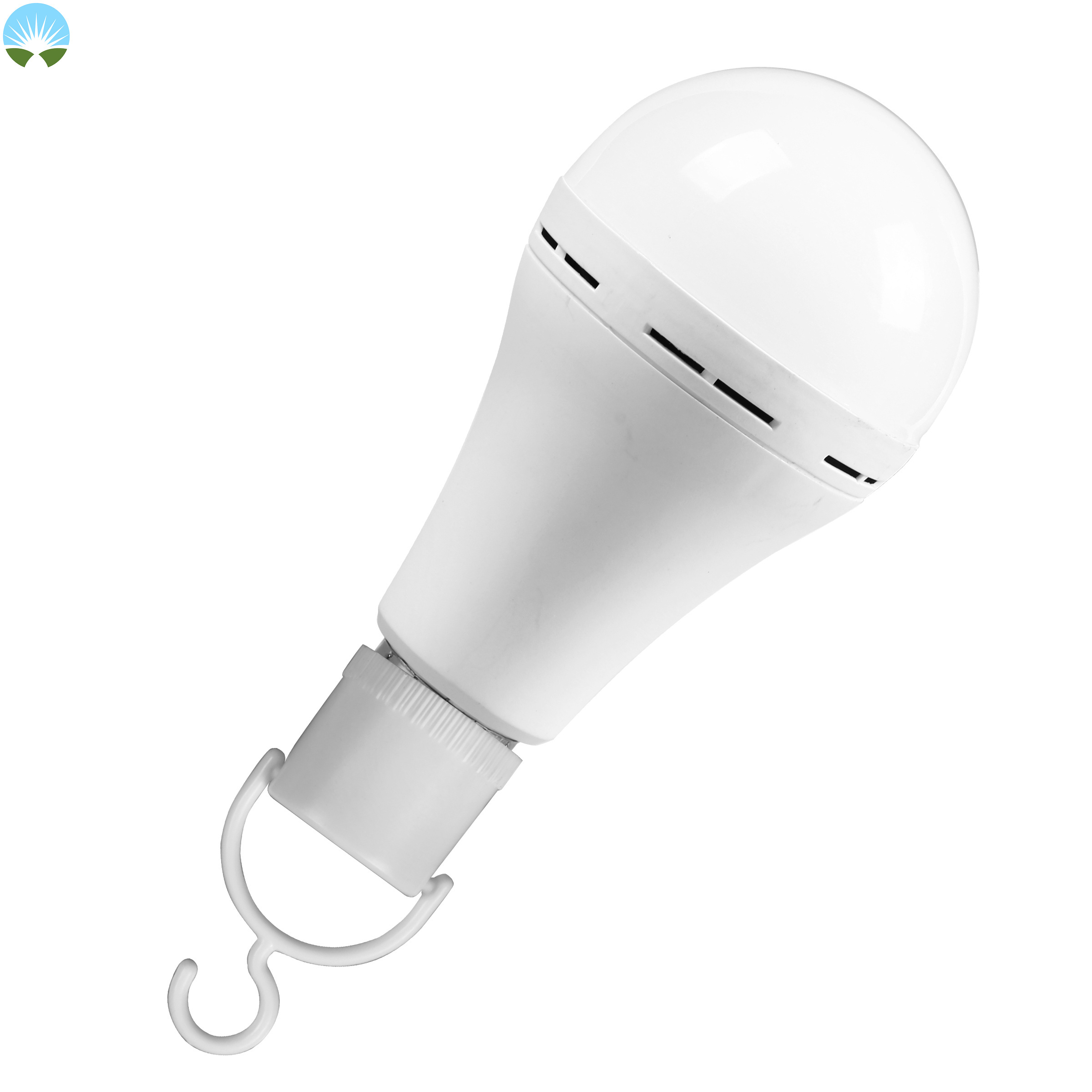 Rechargeable Emergency LED Bulb Downlight 6500K 7W 9W 12W Battery Operated Light Bulb E27 B22 for Home School Hospital