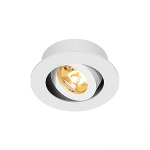 Wholesale Modern indoor showcase recessed Adjustable Spotlight aluminum mini ceiling anti glare  led lighting spotlight