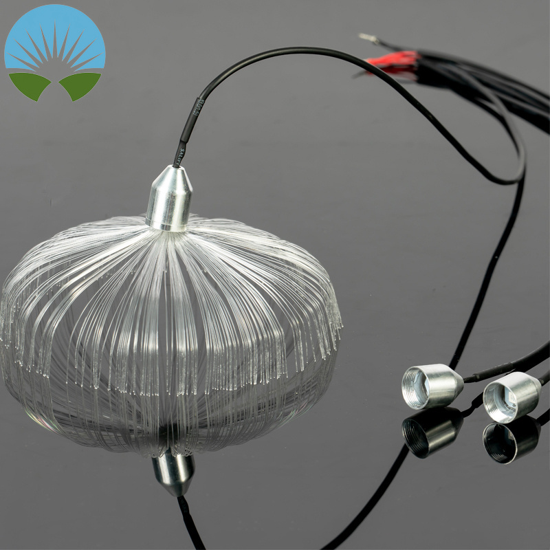 2023 NEW PRODUCT Wholesale Outdoor Street Christmas Decorative Light jellyfish led light for holiday decoration fiber optic lamp