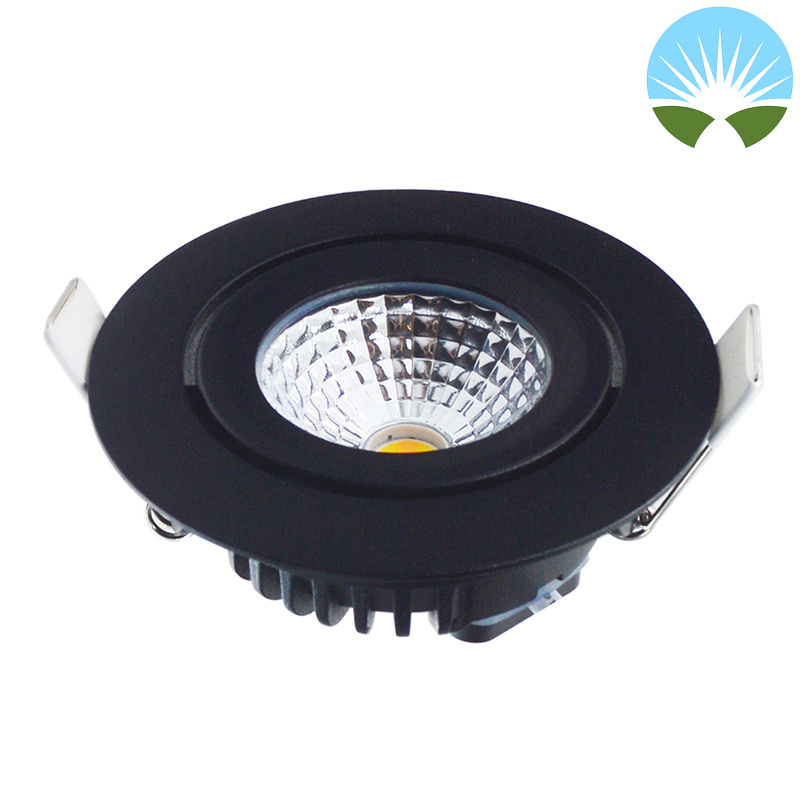 2023 Commercial Indoor 3CCT Round Spotlight Round LED Downlight Recessed 7W 10W 15W 20W 30W Spotlight LED COB Downlight