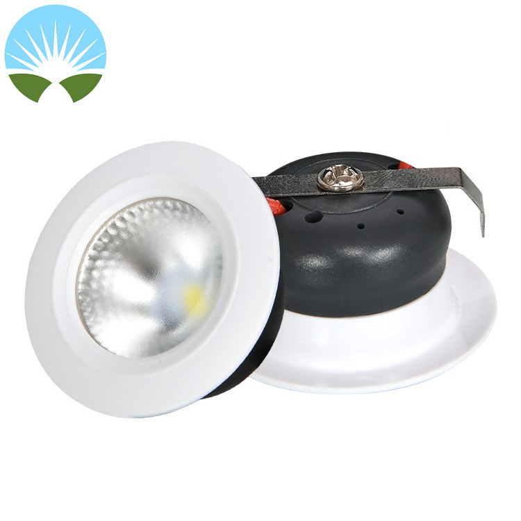 Adjustable Color  mini spotlights plastic downlight 1W 3W mini led downlight small ceiling downlight Commercial and Residential