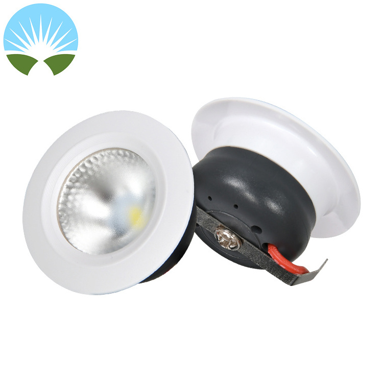 Adjustable Color  mini spotlights plastic downlight 1W 3W mini led downlight small ceiling downlight Commercial and Residential