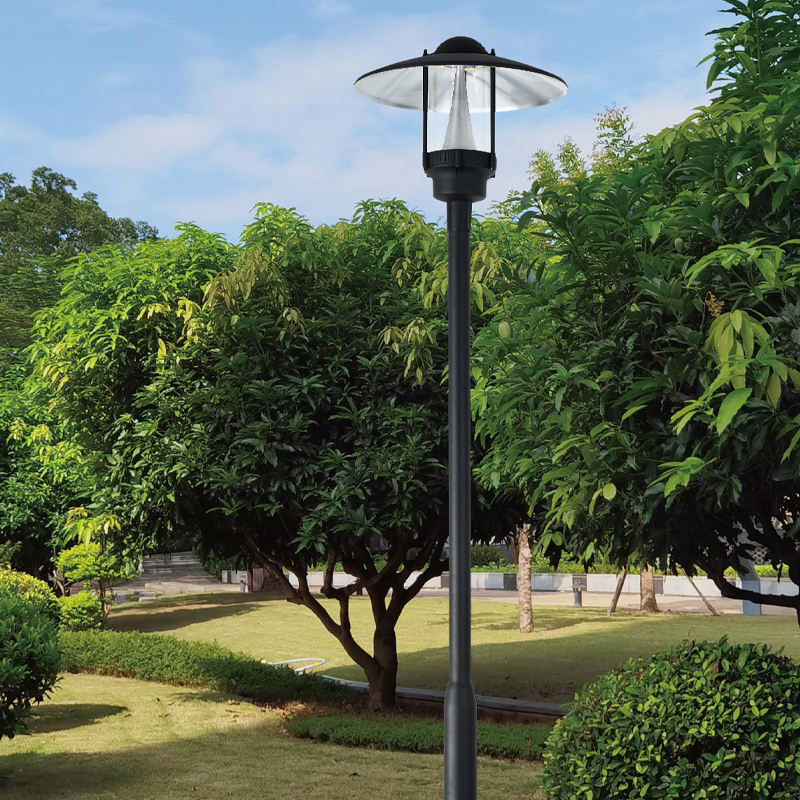 Best Price Factory Die Casting Aluminum ROHS CE Aluminium Waterproof Ip65 Pole Lamp Park Landscape Post Top LED Garden Light DHB