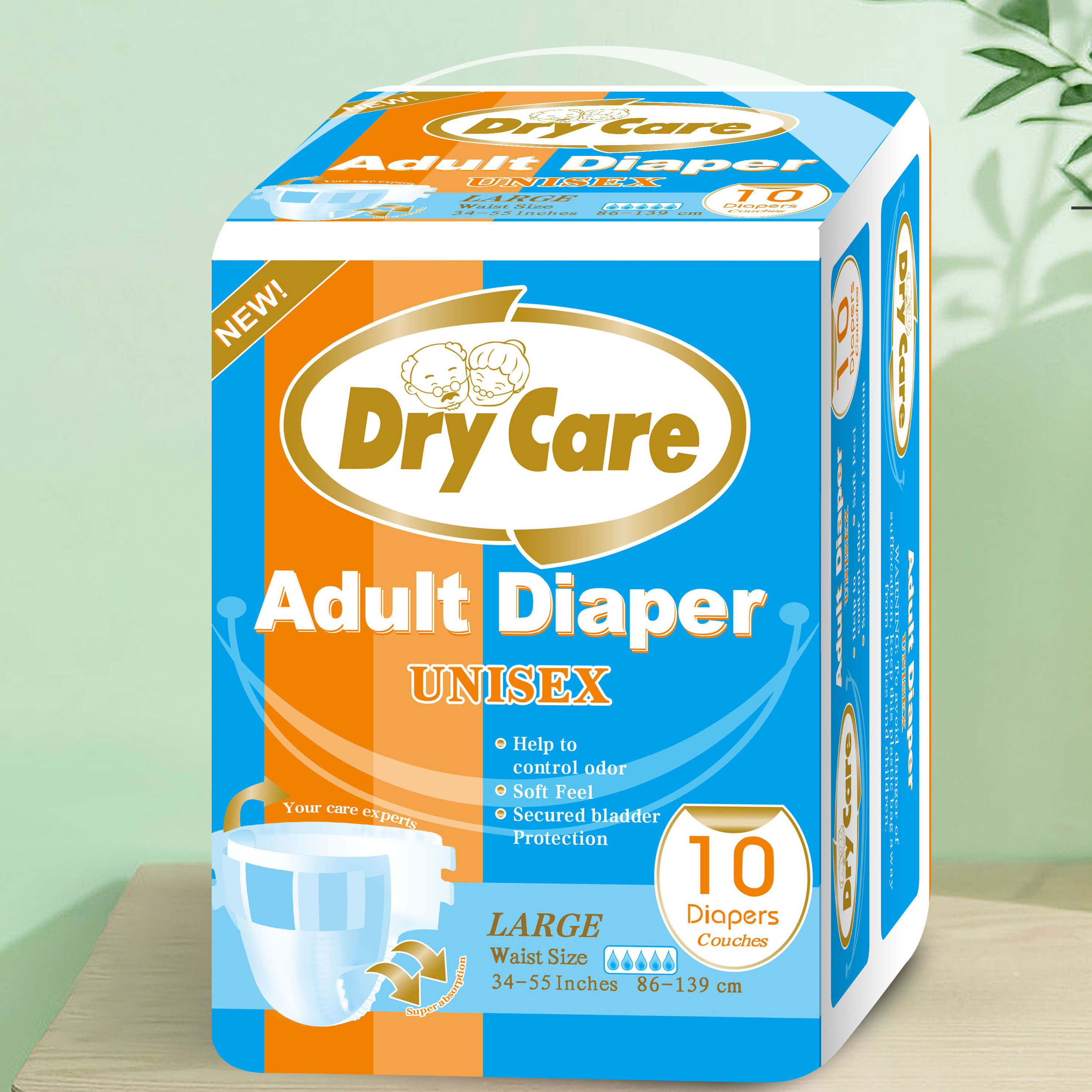 Alibaba High-quality China Top sell diaper manufacturer supply OEM service thick adult diapers disposable stock cheapest adult diaper pants in bulk