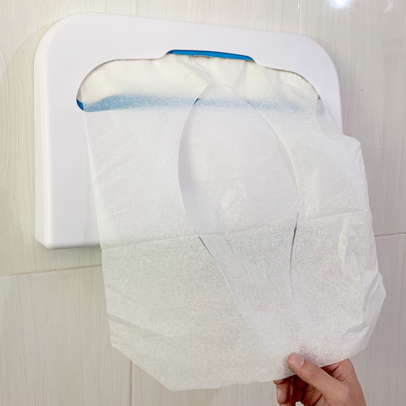 T&Y 2022 new disposable paper toilet seat covers hotels used disposable toilet seat covers popular toilet seat covers disposable