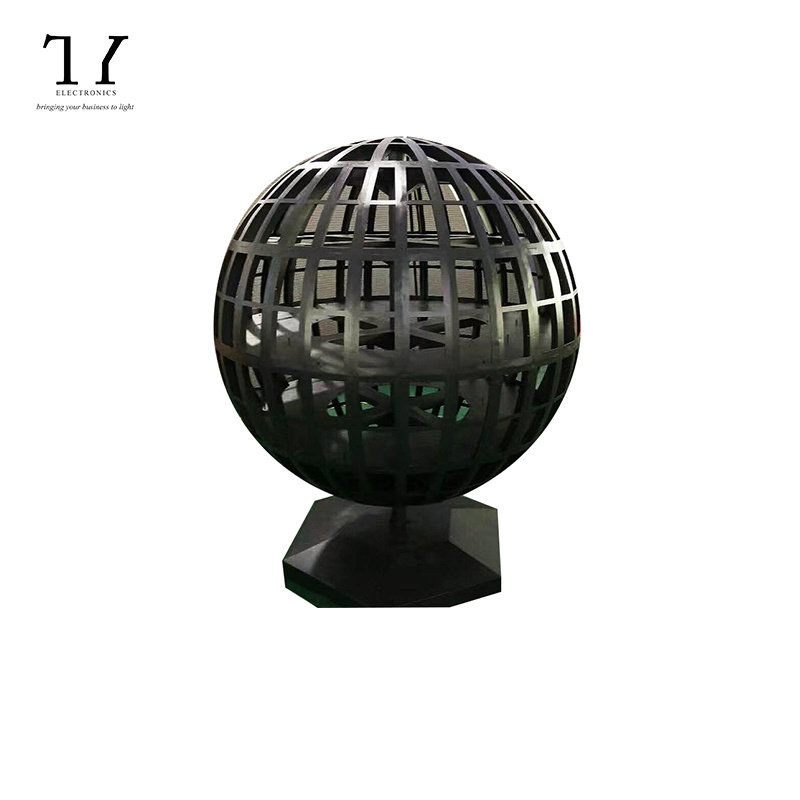 TY New design Indoor Full color 3D ball 360 p4 sphere led display globe led ball display