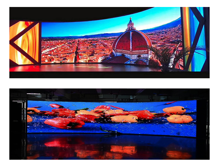 P0.9 P1.25 P1.579 P1.667 P1.875 P2 P2.5 P3 P4 LED soft film group customized digital signage LED display screen LED panels