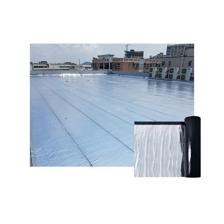 self adhesive aluminium waterproof asphalt membrane for building materials