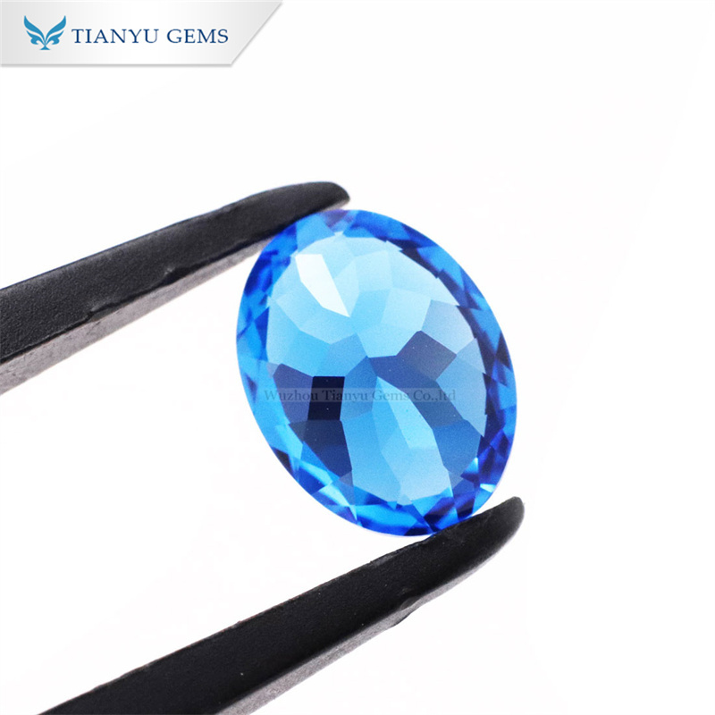 Tianyu Precious Loose Gemstone for Custom Jewelry  Blue Color Natural Unheated Cobalt Spinel