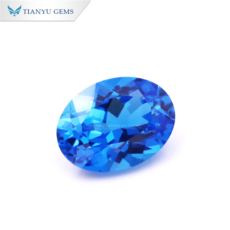 Tianyu Precious Loose Gemstone for Custom Jewelry  Blue Color Natural Unheated Cobalt Spinel