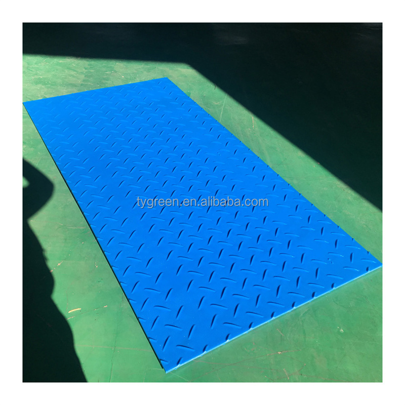 Cheapest durable anti slip temporary road mats ground protection mats 4x8 with promotion price