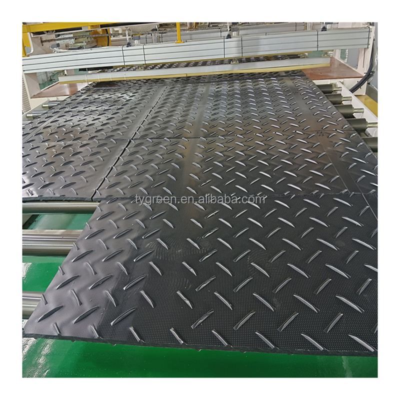 Cheapest durable anti slip temporary road mats ground protection mats 4x8 with promotion price