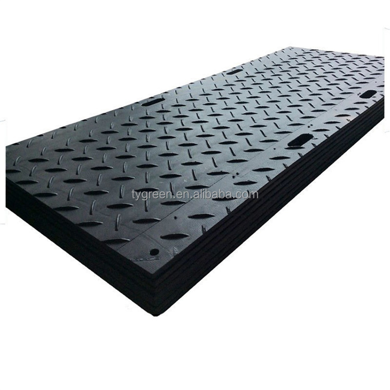 Cheapest durable anti slip temporary road mats ground protection mats 4x8 with promotion price