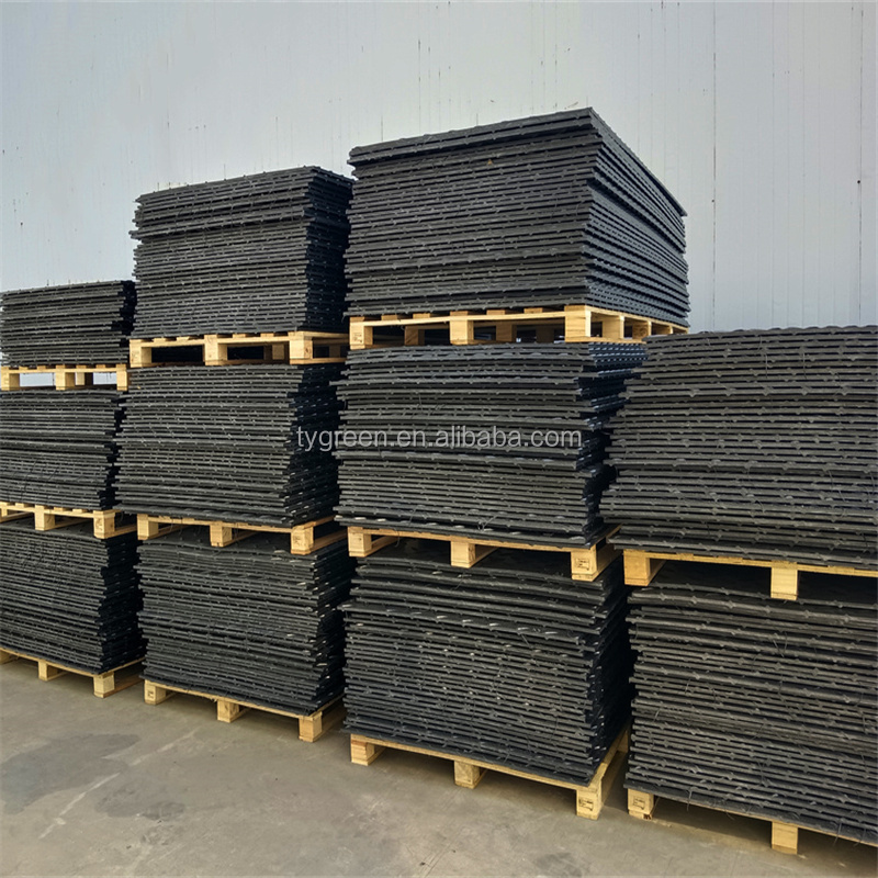 Factory 4x8 HDPE Ground Protection Mat Wholesale HDPE Ground Protection Sheet Hdpe Roadway Sheet