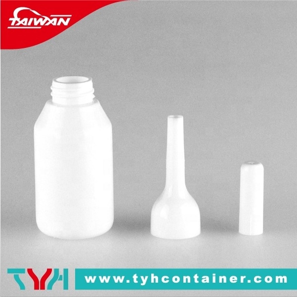 LDPE | PP Soft Squeezed Plastic Ampoules Serum Dropper Bottle with Screw-on Nozzle Cap in 3ml 5ml 8ml 10ml 15ml 20ml (HN Series)