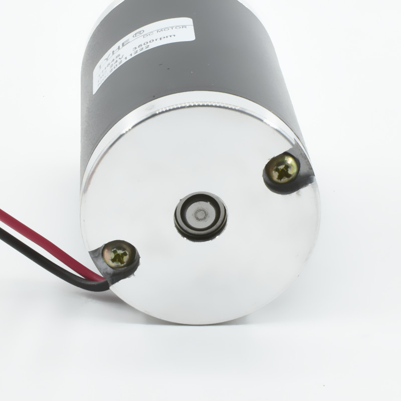 High-Power 54mm 12V-180W 3000-7000 RPM 100W-180W 1.5kgcm 1.2kg High Speed Brushed DC Motor Manufacturer